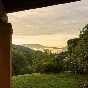 Lecceta JA- veranda ud mod dal